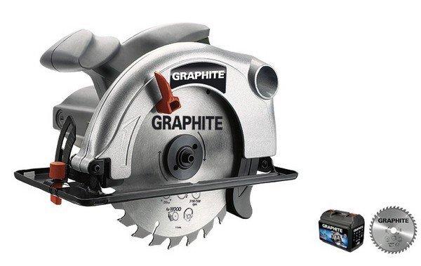 GRAPHITE körfűrészgép 1200W kofferes 24/48f. 58G488