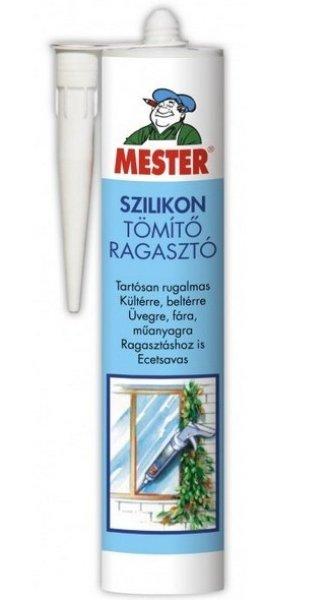 MESTER szilikon tömítő ragasztó /310ml fehér