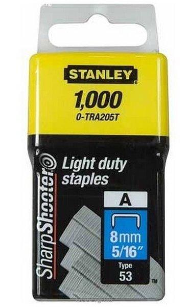 STANLEY tűzőkapocs a-tra205t 8mm/1000