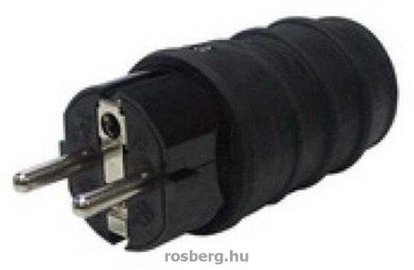 Dugvilla GUMI IP 44 FEKETE 