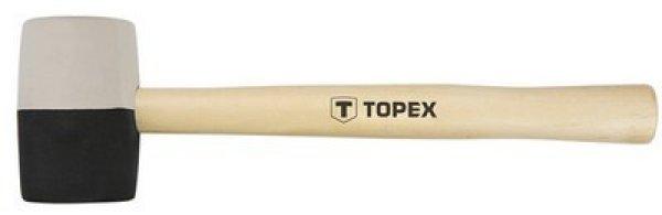 TOPEX gumikalapács 02A354 58 mm 450 G FEK/FEH