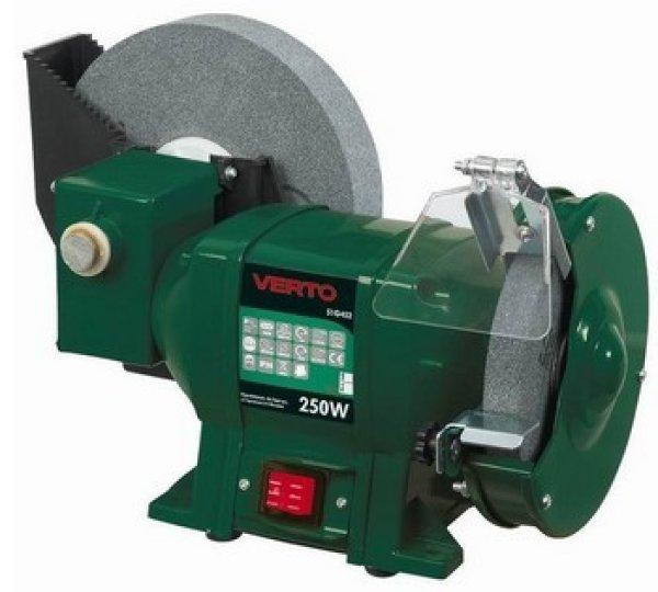 VERTO köszörűgép 51G452 250W 150/200