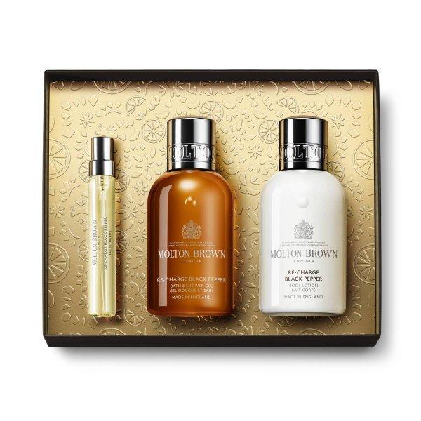 Molton Brown Ajándékcsomag Re-charger Black Pepper Travel Gift Set