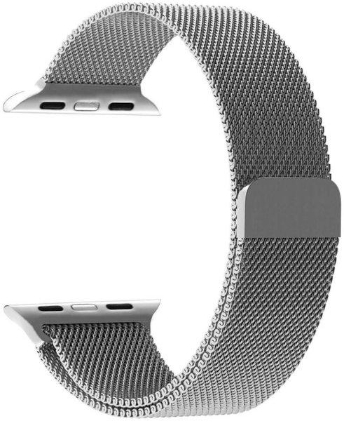 4wrist Milánói acél szíj Apple Watch - Ezüst 38/40/41
mm