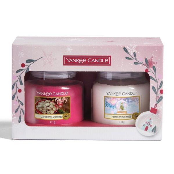 Yankee Candle Karácsonyi szett közepes gyertyákkal Classic