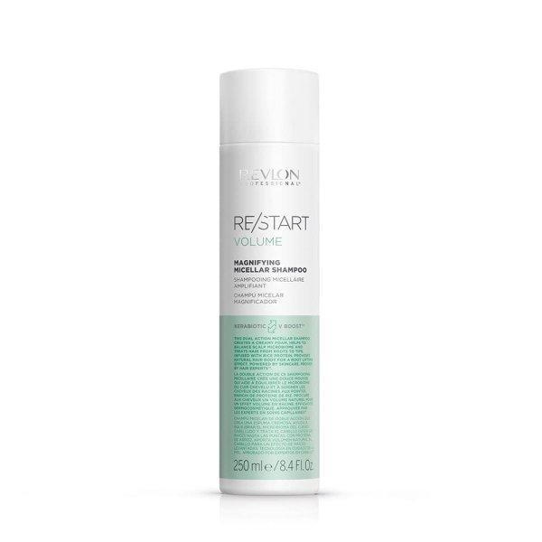 Revlon Professional Volumennövelő micellás sampon Restart Volume
(Magnifying Micellar Shampoo) 250 ml