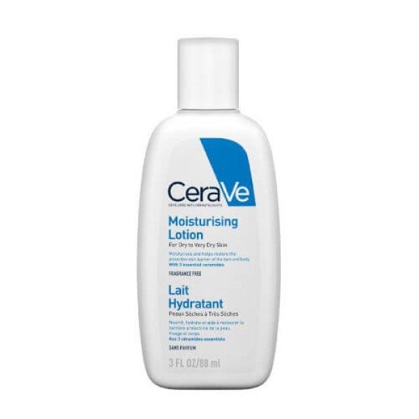 CeraVe Arc és testápoló hidratáló tej száraz
és nagyon száraz bőrre ( Moisturising Lotion) 88 ml