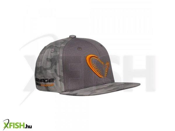 Savage Gear Flex Fit Camo Cap Baseball Horgász Sapka