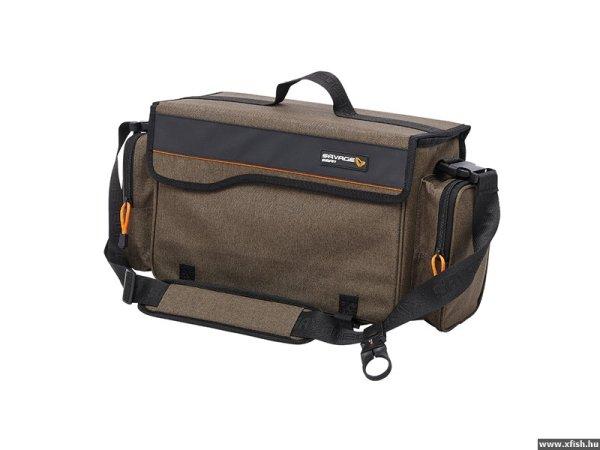 Savage Gear Specialist Shoulder Pergető Táska 16x40x22cm 2 Dobozzal