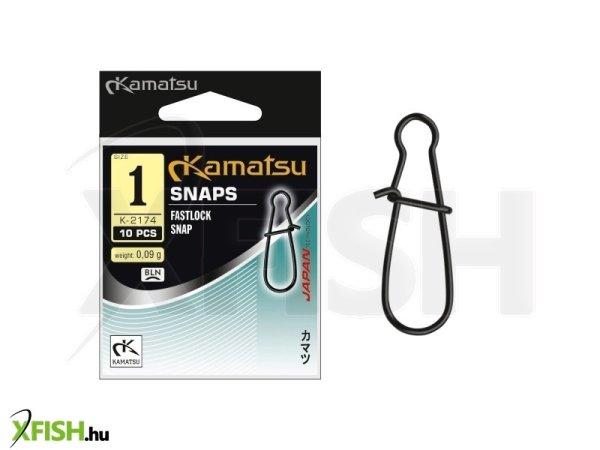 Kamatsu Crosslock Snap K2174 Pergető Kapocs 1-es 10db/csomag