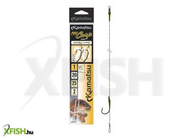 Kamatsu Pro Carp Matsui Expert Előkötött Bojlis Horog 20 cm 25 Lbs 1 Blnr
Black Nickel 2 db/Csomag