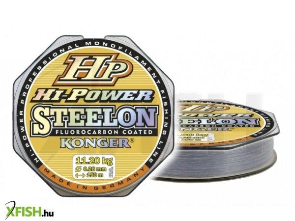 Konger Steelon Hp Hi Power Fluorocarbon Coated Monofil Zsinór 100m 0,20mm
5,75Kg