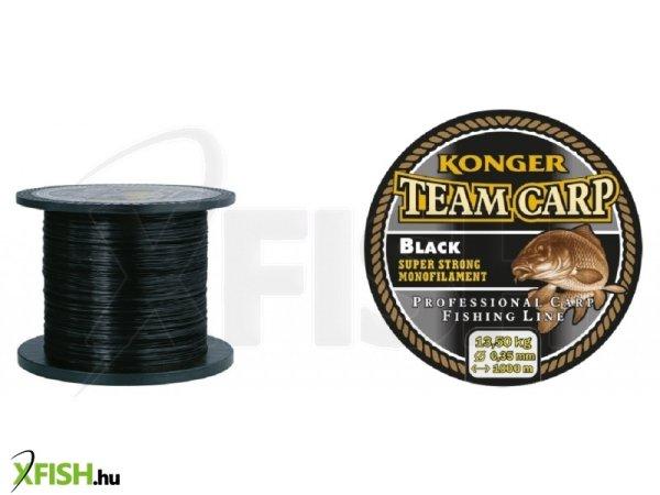 Konger Team Carp Black Monofil Zsinór 600m 0,35mm 13,5Kg