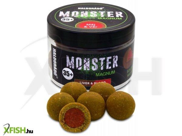 Haldorádó Monster Magnum 35+ horog bojli - Máj & Vér 200g