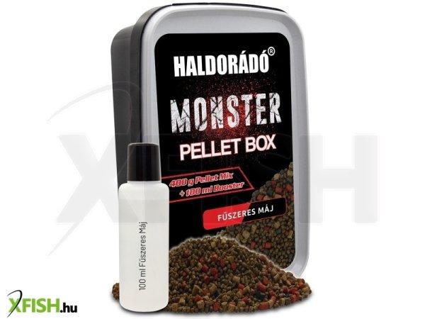 Haldorádó Monster Pellet Box - Fűszeres Máj