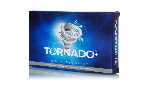 TORNADO+ POTENCIANÖVELŐ KAPSZULA FÉRFIAKNAK - 2 DB