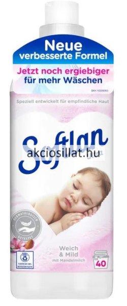 Softlan Weich & Mild öblítő koncentrátum 1L