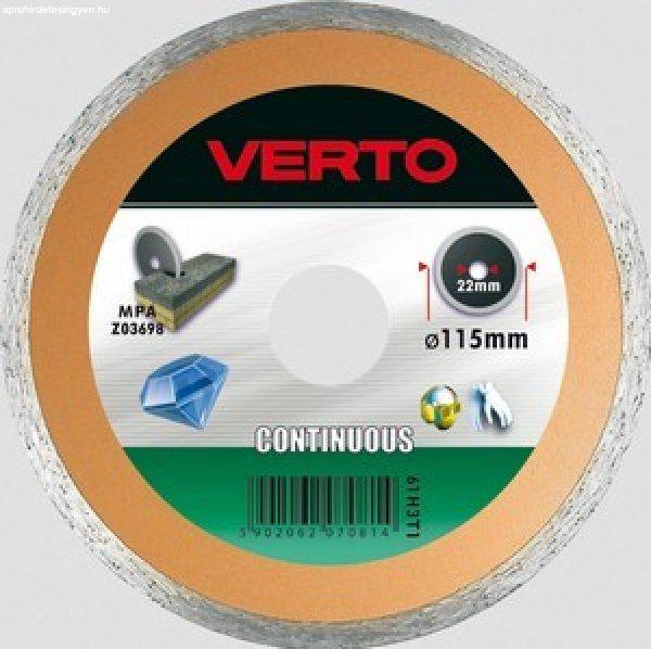 VERTO gyémántvágó 125 mm vizes 61H3T5