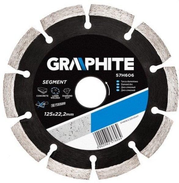 GRAPHITE gyémántvágó 125 mm SZEGM LÉZER 57H606 