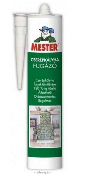 Tömítő akril fuga cserépkályhához FEHÉR 310ml