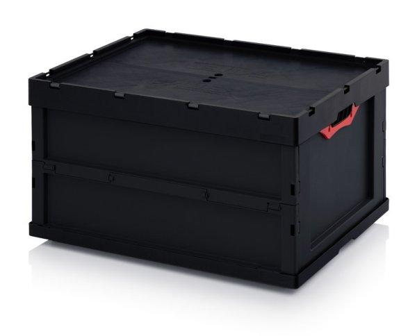 ESD FBD 86/445 összehajtható láda 800x600x445 mm