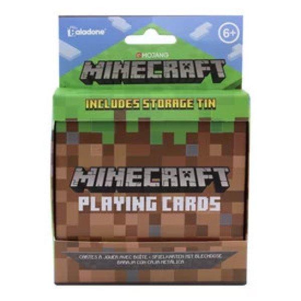 Kártyajáték Minecraft fém dobozban