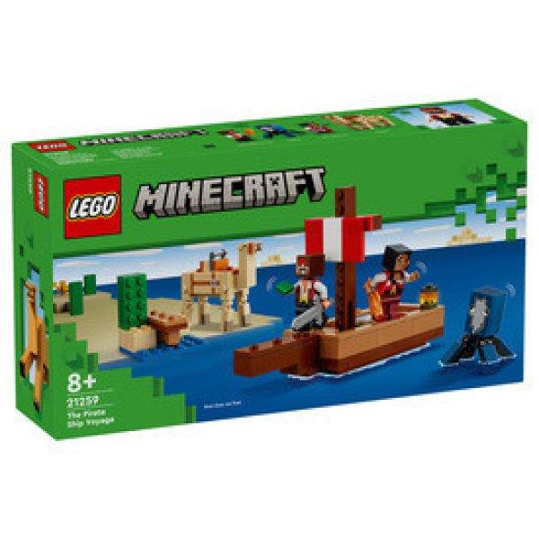 LEGO Minecraft 21259 A kalózhajós utazás