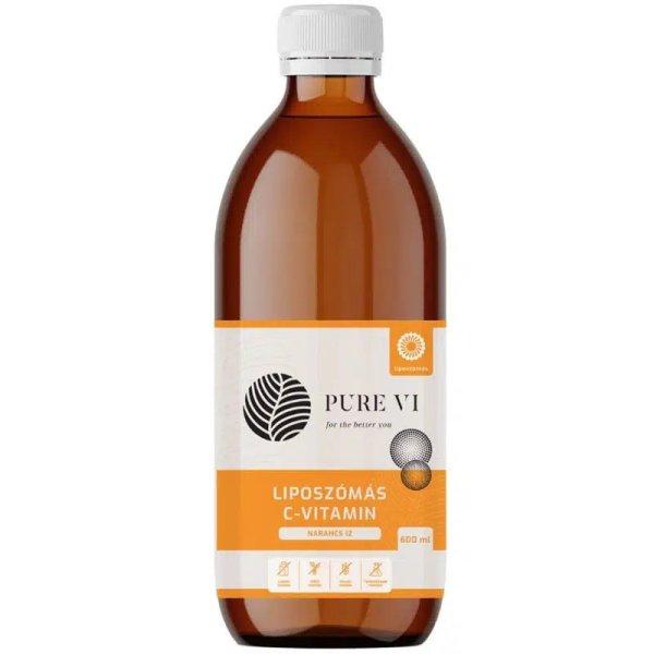 Pure Vi liposzómás c-vitamin narancs ízű 600 ml