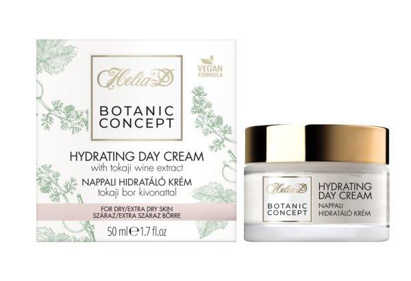 Helia-D botanic concept nappali hidratáló krém tokaji bor kivonattal száraz,
extra száraz bőrre 50 ml