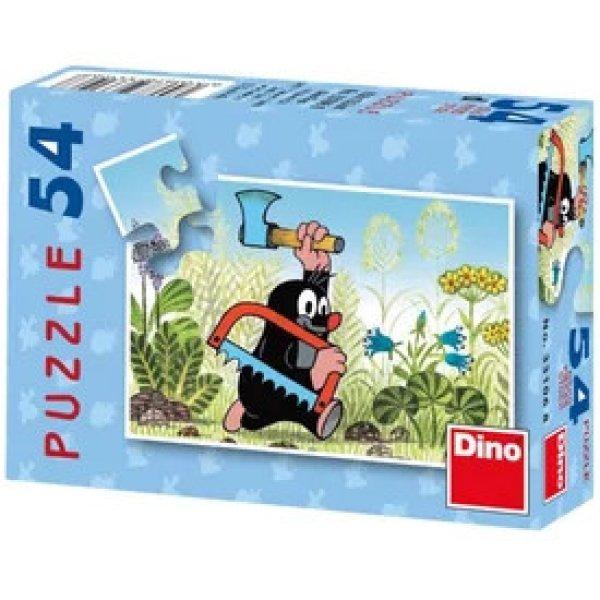 Dino Kisvakond mini 54 darabos puzzle - többféle