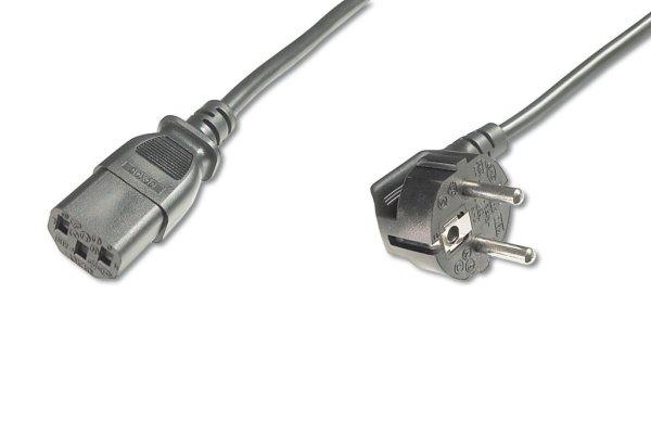 Assmann Power Cord, CEE 7/7 (Typ-F) 90° angled - C13