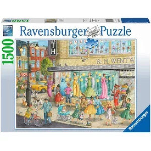 Ravensburger: Puzzle 1500 db - Divatos séta