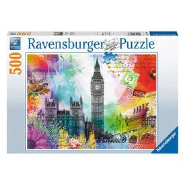 Puzzle 500 db - Üdvözlet Londonból