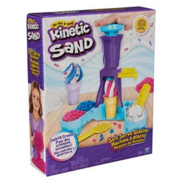 Kinetic Sand - Selymes fagylalt tálaló