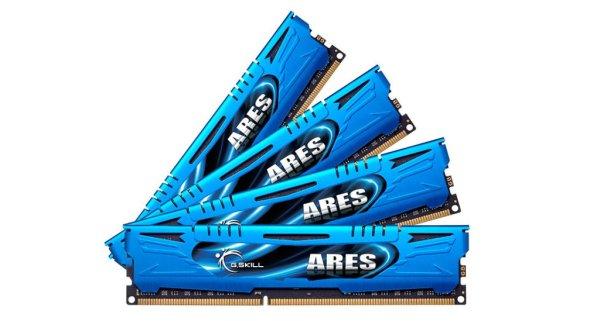 G.SKILL 32GB DDR3 2400MHz Kit(4x8GB) Ares Blue