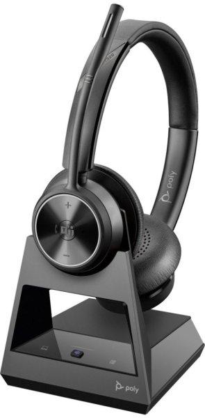 Poly Plantronics Savi 7320 Stereo MS Teams Wireless DECT 1880-1900MHz Headset
Black