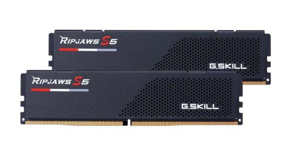 G.SKILL 64GB DDR5 6400MHz Kit(2x32GB) Ripjaws S5 Black