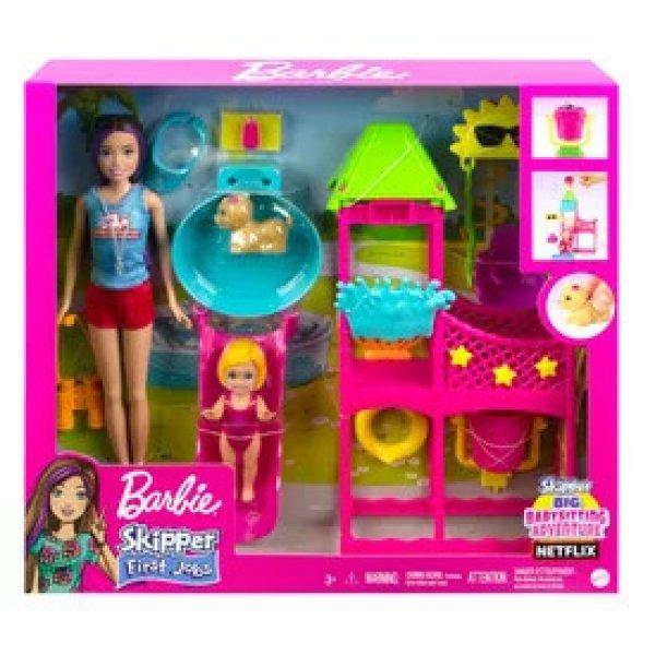 Barbie Skipper first jobs - vízipark játékszett