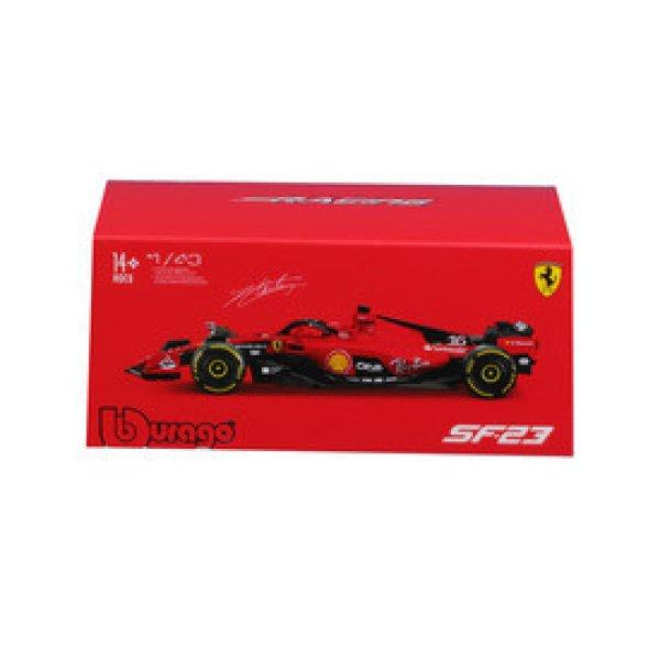Bburago 1 /43 F1 versenyautó - Ferrari SF-23 (With helmet) (#16 Leclerc)