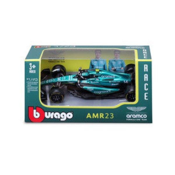 Bburago 1/43 F1 versenyautó - Aston Martin AMR23 (#14 (F. Alonso)