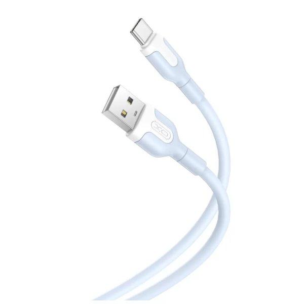 XO NB212 kábel USB / USB-C 1M 2.1A kék