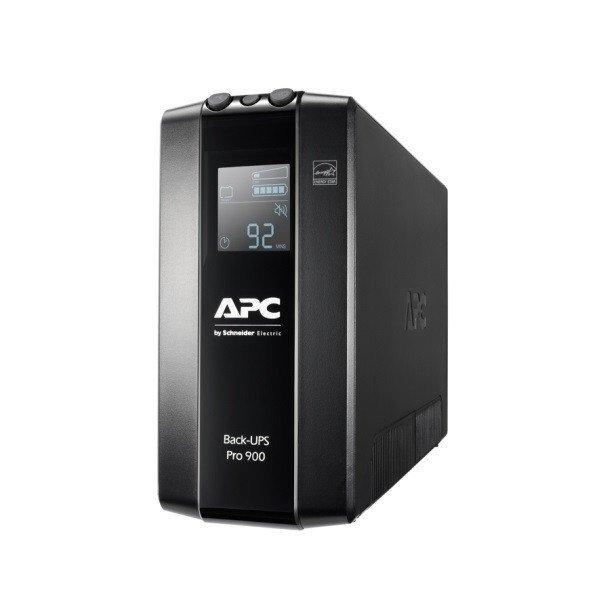 APC Back-UPS Pro BR900MI, gaming, (6 outlets) 900VA (540 W) LCD 230V
LINE-INTERACTIVE szünetmentes, tiszta sinus, AVR