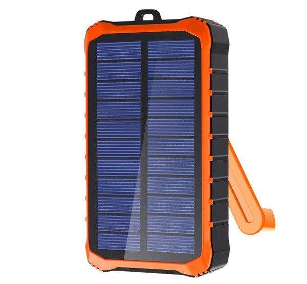 4smarts Solar Prepper napelemes külső akkumulátor, 2XUSB kimenet, 12000mAh
Li-ion, fekete