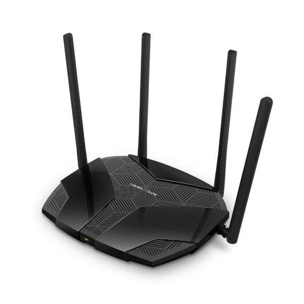 MERCUSYS Wireless Router Dual Band AX1800 1xWAN(1000Mbps) + 3xLAN(1000Mbps),
MR70X