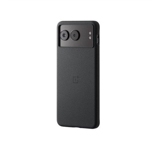 OnePlus Nord 4 gyári Sandstone hátlap tok, fekete