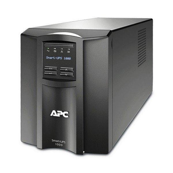 APC Smart-UPS SMT1000IC (8 IEC13) 1000VA (700 W) LCD 230V, LINE-INTERAKTÍV
Smart Connect szünetmentes tápegység,torony