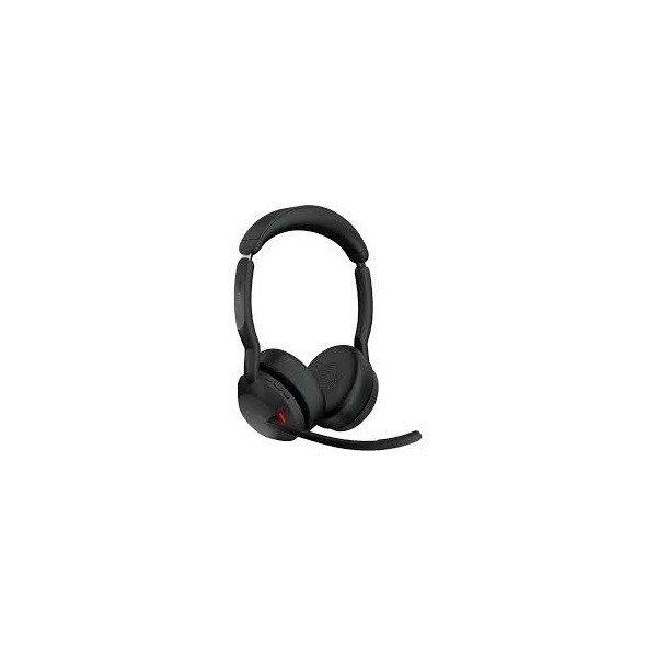 JABRA Fejhallgató - Evolve2 55 MS Teams Stereo Bluetooth Vezeték Nélküli,
Mikrofon