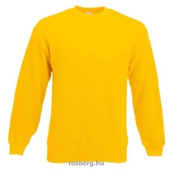 Fruit of the Loom 62-202 kereknyakú pulóver SUNFLOWER S-XXL