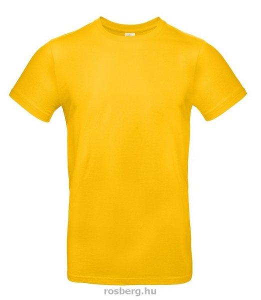 B&C TU03T EXACT 190 póló GOLD S-XXL méretek 185 g/m2