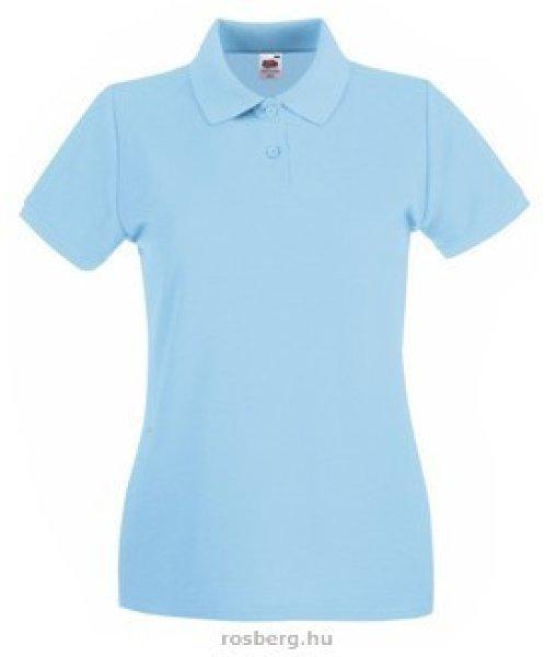 Fruit of the Loom 63-030 LADY FIT Premium női póló SKY BLUE XS-XXL méretek